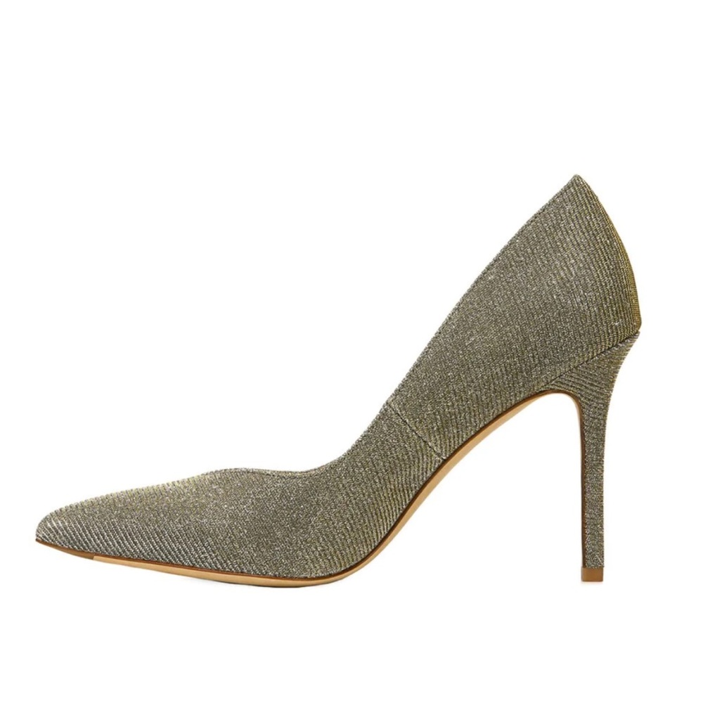 Veronica‎ Beard NEW Nathalia Lurex Metallic Pump Heels Size 10 - Picture 2 of 16